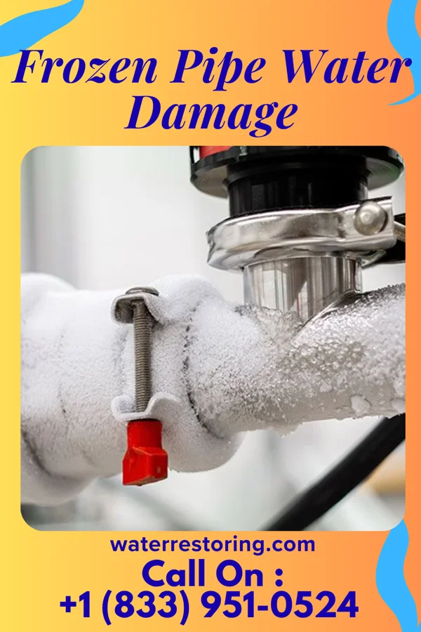 Frozen Pipe Water Damage in Spring Ridge, PA